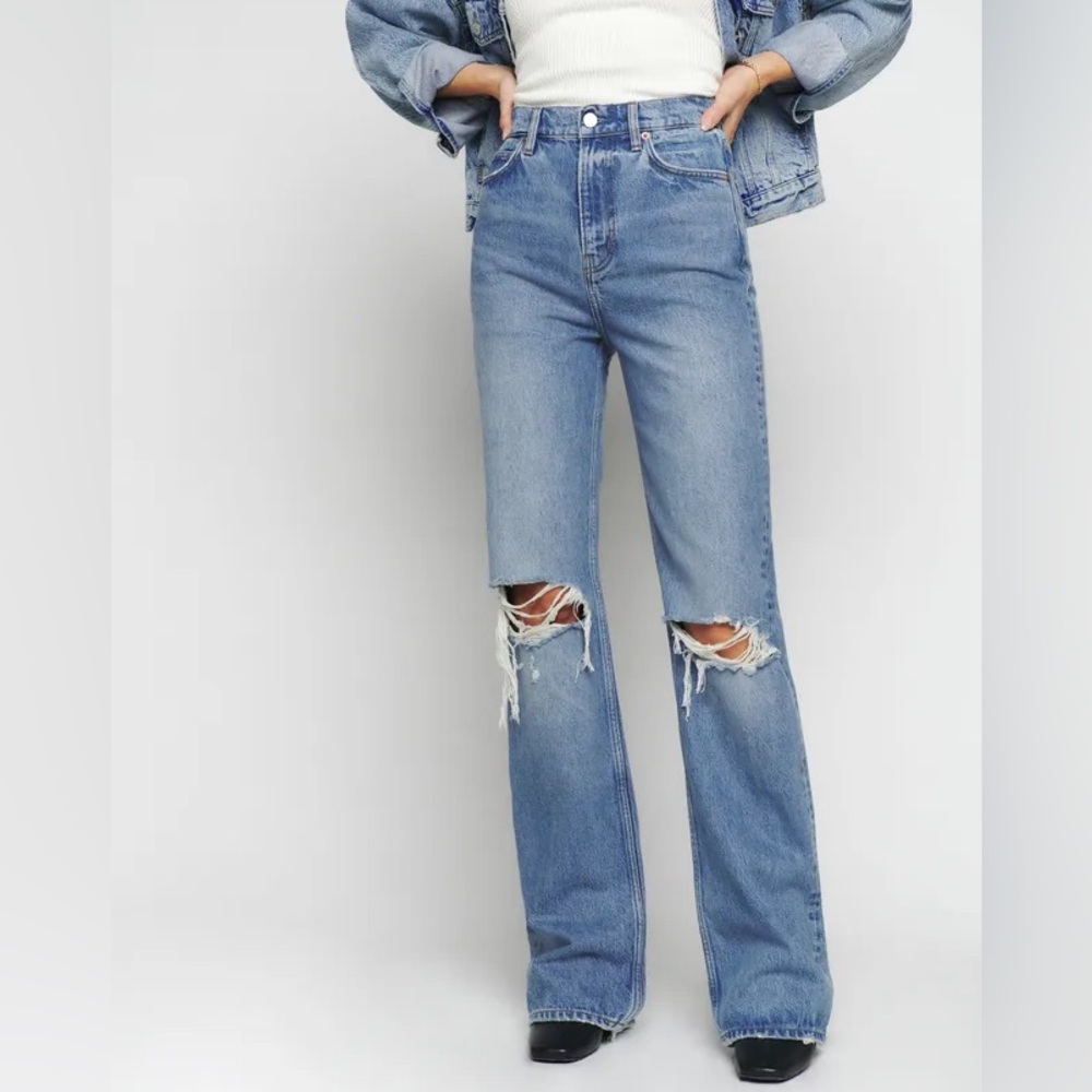Reformation Wilder High Rise Wide Leg Jean